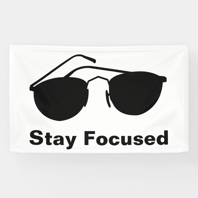 Stay Focused in 2026 Banner (Horizontal)