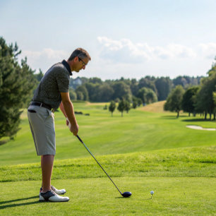 Stay Focused   Motivational Phrase with White Text Golf Head Cover