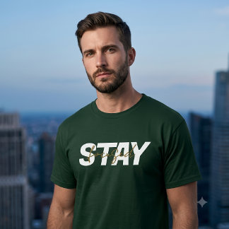 Stay Focused Motivational Teacher Fitness Apparel T-Shirt