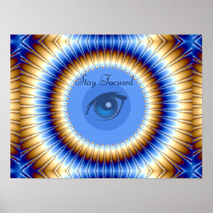 Stay Focused,Vision & Dreams_ Poster