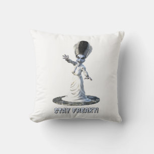 Stay Freaky! Bride of Frankenstein Cushion