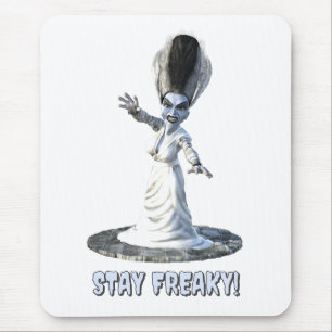 Stay Freaky! Bride of Frankenstein Mouse Mat