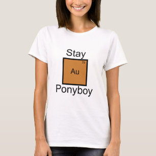 Stay Gold Ponyboy Element Pun T-Shirt