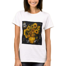 Stay Gold Sunflowers T-Shirt | Van Gogh Streetwear