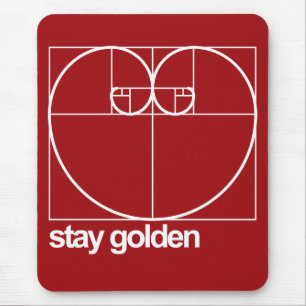 Stay Golden Mouse Mat