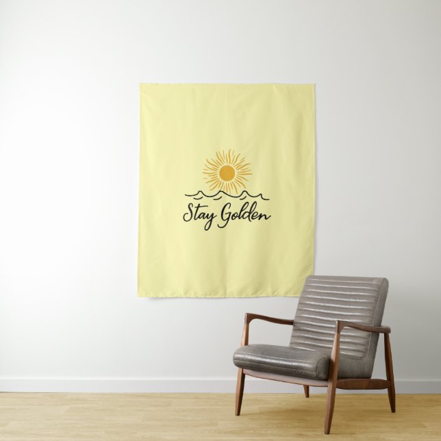 Stay Golden Tapestry – A Touch of Warmth  (In Situ)