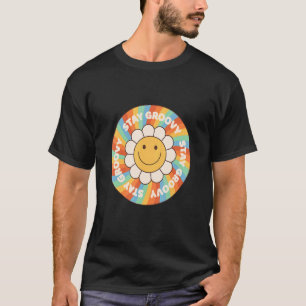 Stay Groovy 60's 70's Hippie Retro Vintage Positiv T-Shirt