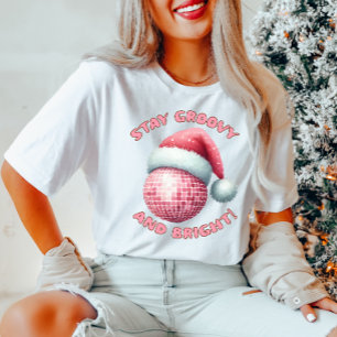 Stay Groovy and Bright Christmas Shirt