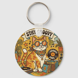 STAY GROOVY   Animal Lover   Bohemia Key Ring
