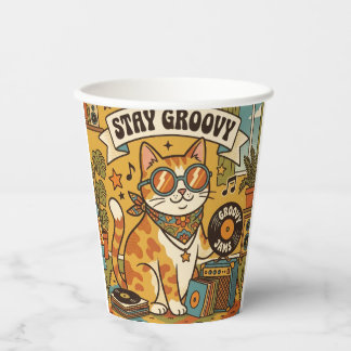 STAY GROOVY | Animal Lover | Bohemia Paper Cups