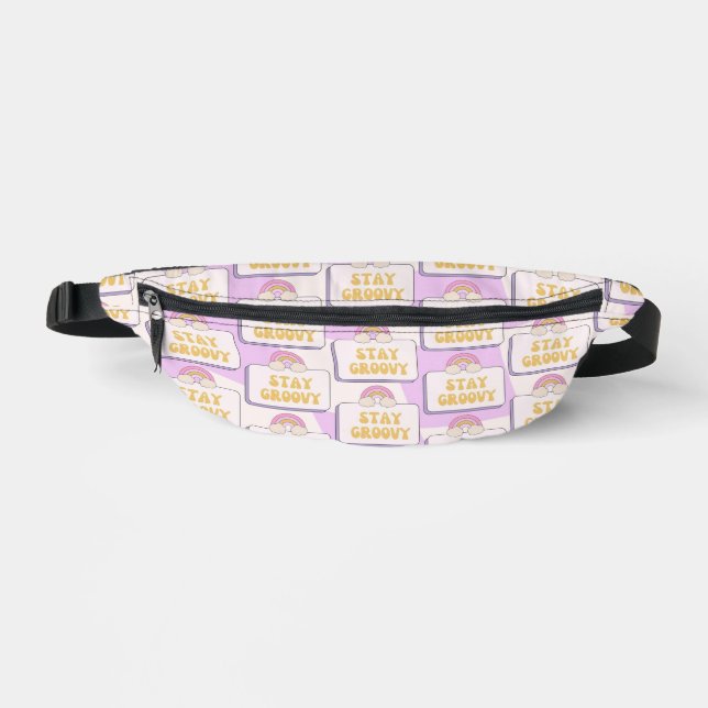 Stay Groovy Bum Bags (Front)