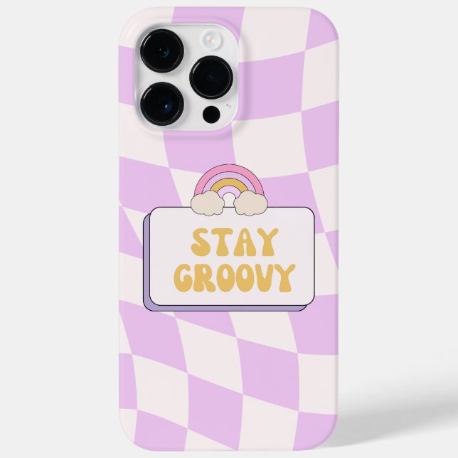 Stay Groovy Case-Mate iPhone Case (Back)