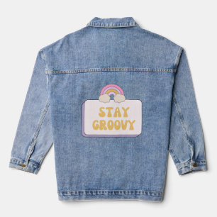 Stay Groovy Denim Jacket