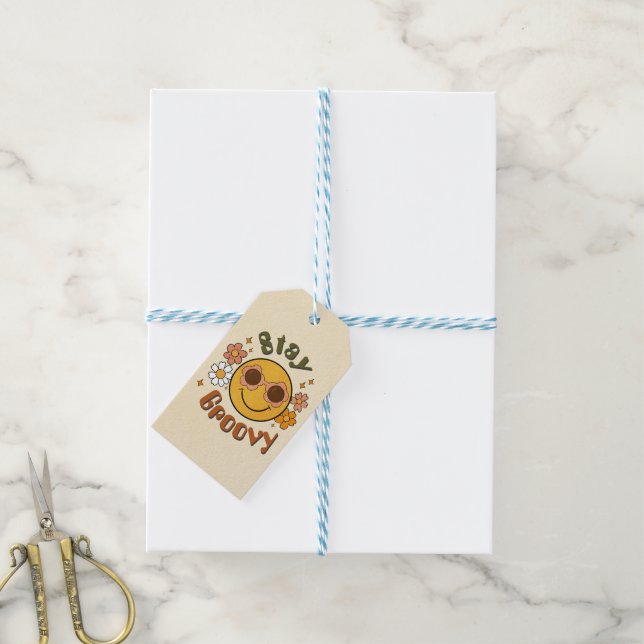 Stay Groovy gift tags (With Twine)