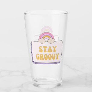 Stay Groovy Glass