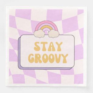 Stay Groovy Napkin