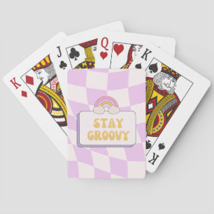 Stay Groovy Playing Cards
