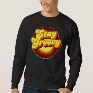 Stay Groovy Roller Disco Outfit 70s Costume For Wo Sweatshirt
