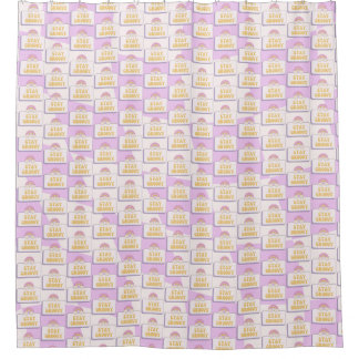 Stay Groovy Shower Curtain