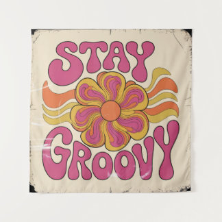Stay Groovy Tapestry
