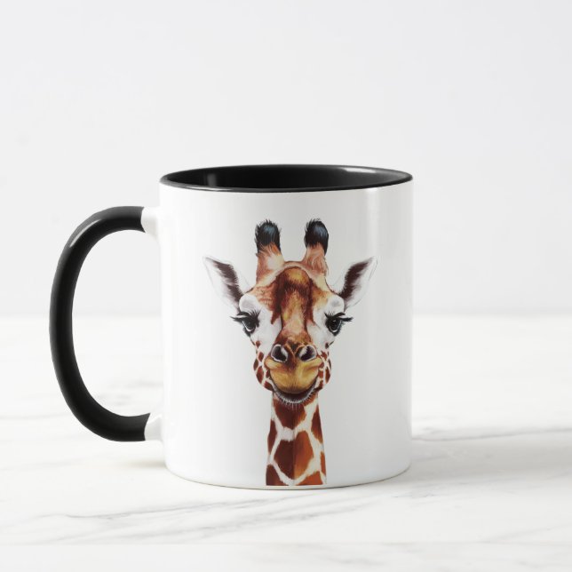 Stay Grounded Giraffe  Mug (Left)