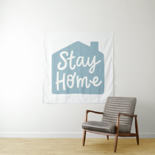 Stay Home Tapestry