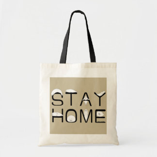 STAY HOME WITH SEAL TOTE BAG