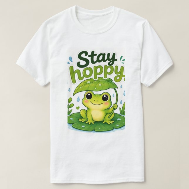 Stay Hoppy. T-Shirt (Design Front)