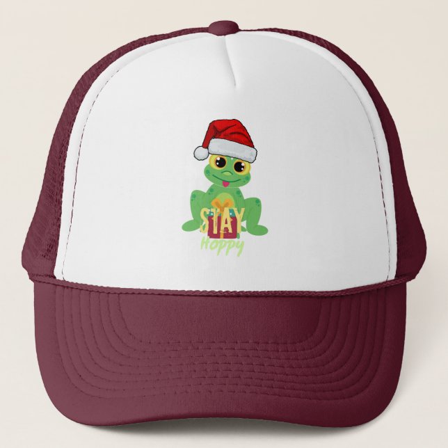 Stay Hoppy Trucker Hat (Front)
