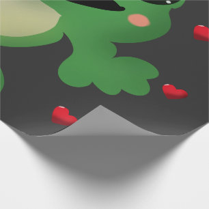 Stay Hoptimistic Cute Frog Pun Funny Frog Lover Gi Wrapping Paper