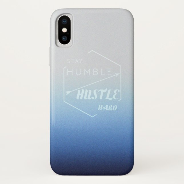 Stay humble and hustle hard Case-Mate iPhone case (Back)