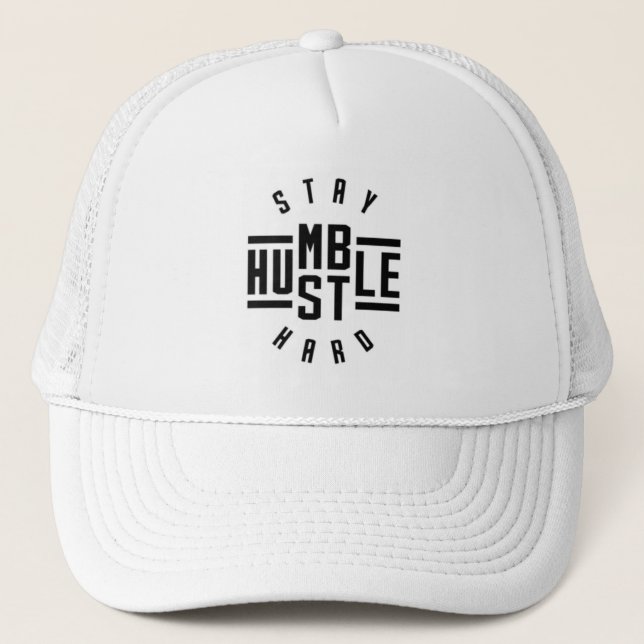 Stay Humble Hustle Hard Cap (Front)