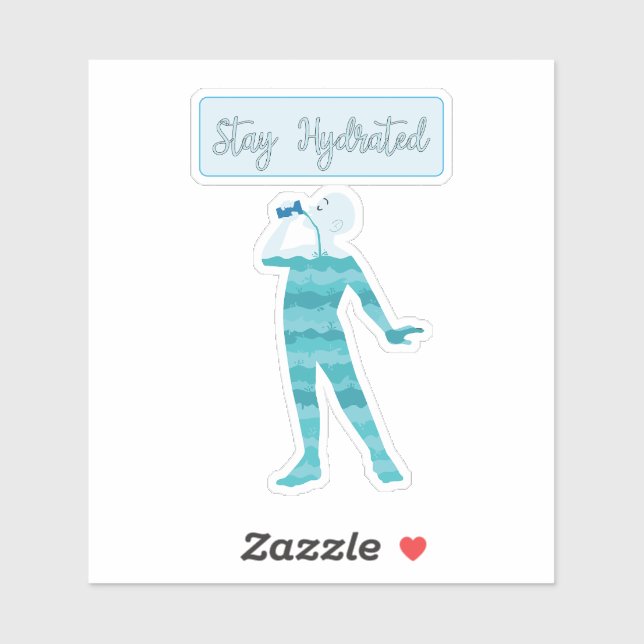 Stay Hydrated Sticker (Sheet)