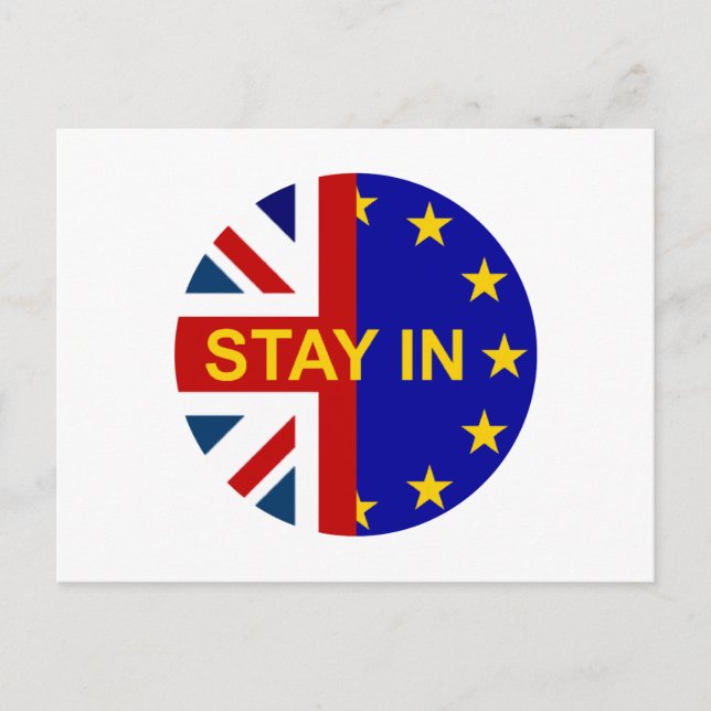 Stay IN! Postcard (Front)