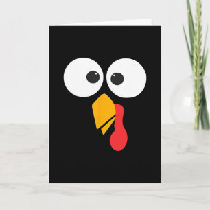 Stay In Your Lane Claus Thanksgiving Christmas Card