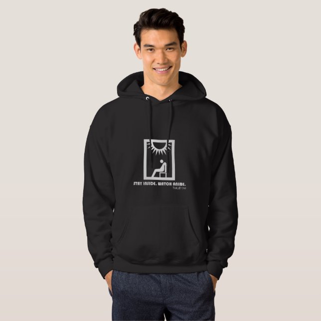 Stay inside hoodie (Front Full)