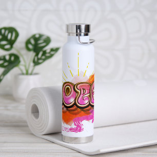 Stay Inspired Graffiti HOPE Graphic Water Bottle