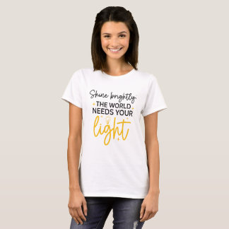 Stay Inspired! Motivation Quote Shirt 100% Cotton