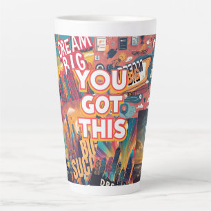 Stay Inspired – Motivational & Uplifting Designs Latte Mug