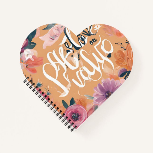 Stay Inspired – Motivational & Uplifting Designs Notebook (Front)