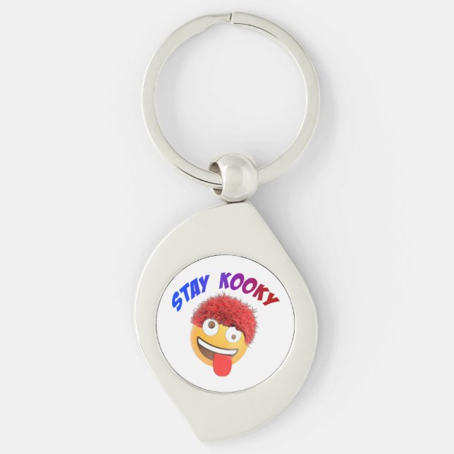 Stay Kooky Key Ring (Front)