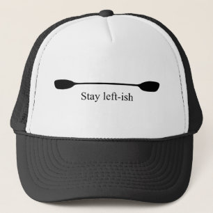 Stay Left-ish Kayak Paddle Trucker Hat