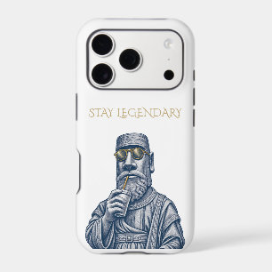 Stay Legendary Vintage Art White Phone Case