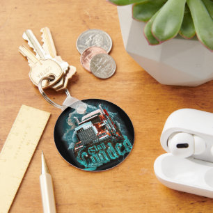Stay Loaded Truck Poster Key Ring