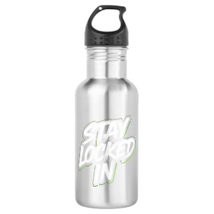 Stay Locked In Gym Motivation Design – Focus Disci 532 Ml Water Bottle