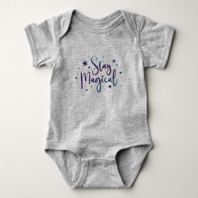 Stay Magical Baby Bodysuit (Front)