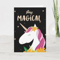Stay Magical Unicorn design