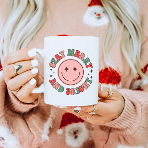 Stay Merry & Bright Christmas Coffee Mug