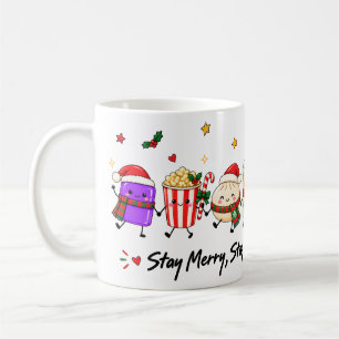 Stay Merry Stay Squishy Christmas Viral Squishies Coffee Mug