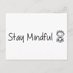 Stay Mindful Postcard